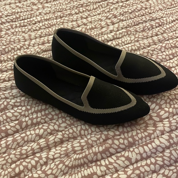 Birdies Blackbird Jet Flats Size 9 knit career casual preloved, EUC - Picture 1 of 5